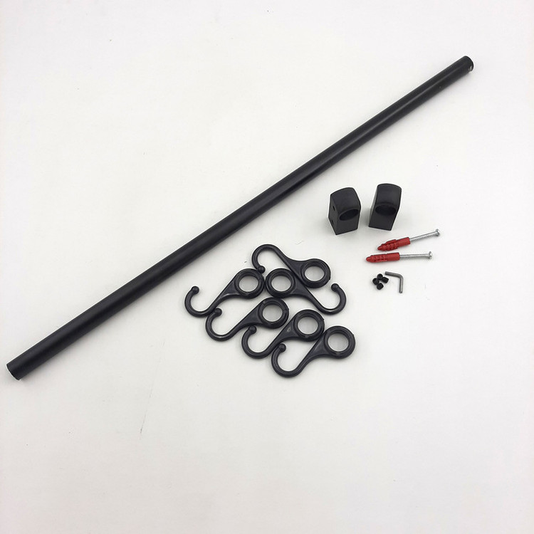 میله و سبد دیواری لوکسینه طرح ایکیا کد L-50cm