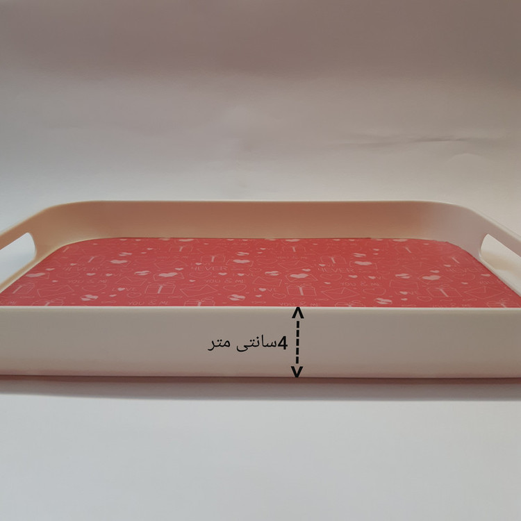 سینی ملامین سان ورلد مدل مستطیل طرح نامه