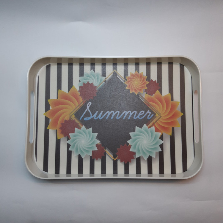سینی ملامین سان ورلد مدل مستطیل طرح Summen