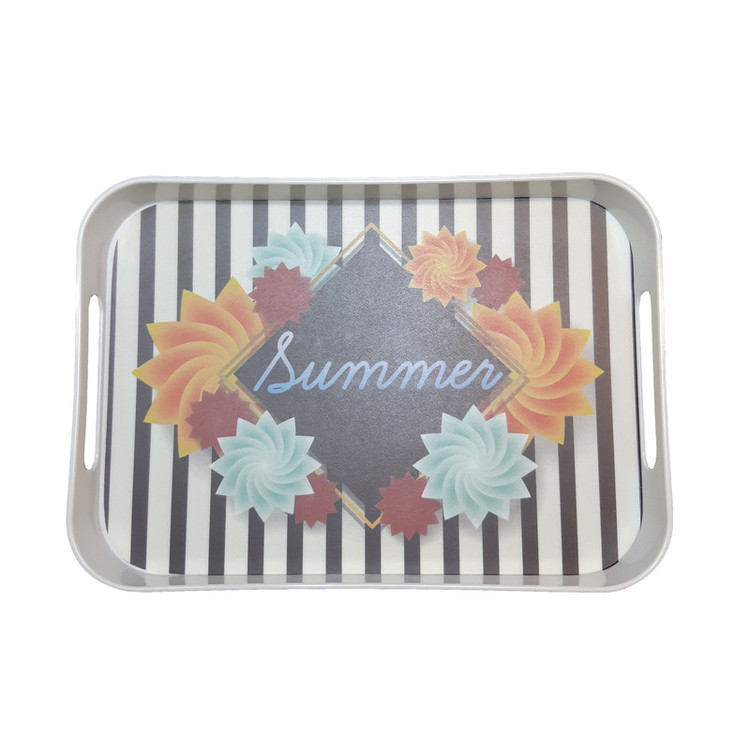سینی ملامین سان ورلد مدل مستطیل طرح Summen
