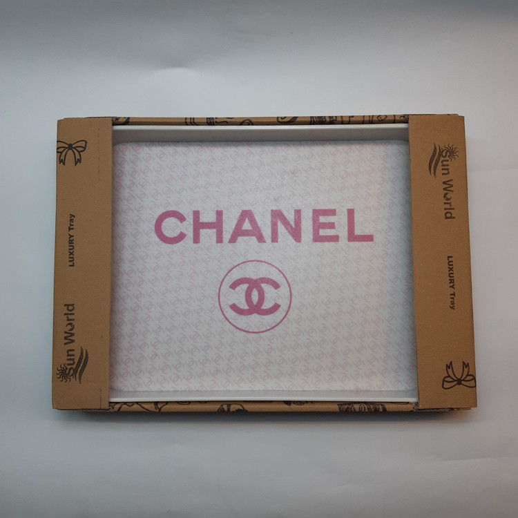 سینی ملامین سان ورلد مدل مستطیل مدل CHANEL