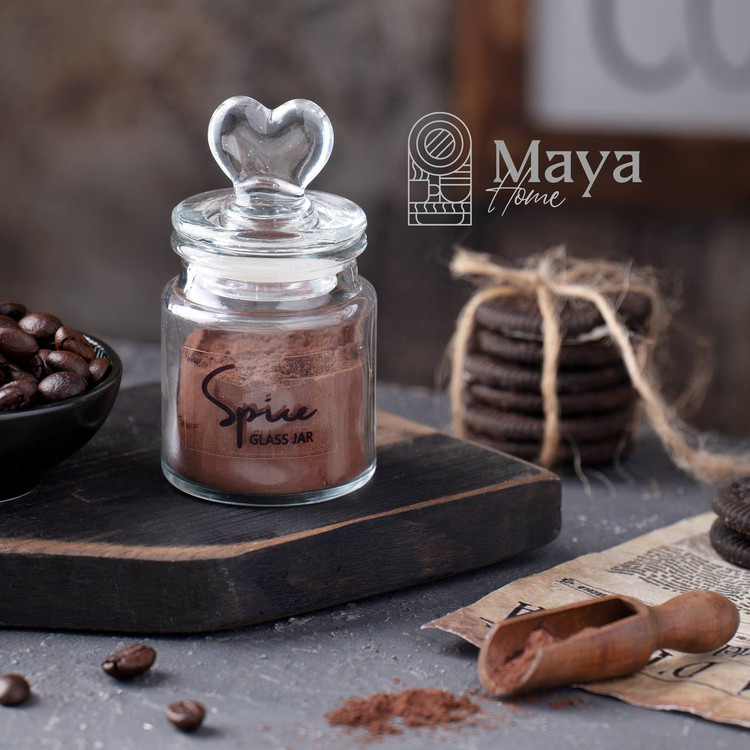 جای زعفران مایا مدل قلب