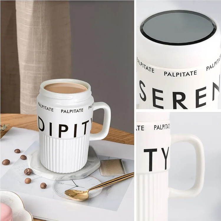 ماگ سرامیکی SERENDIPITY مدل در آینه ای