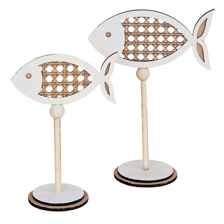 نماد ماهی چوبی